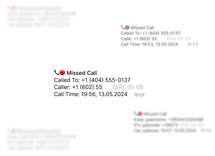 Tired of missed calls?